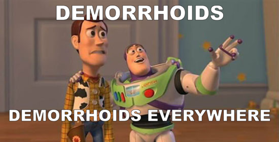 Demorrhoids Everywhere