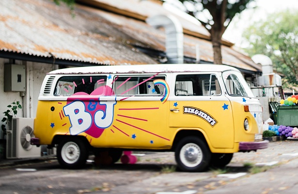 Ben and Jerry VW van Photo by CHUTTERSNAP on Unsplash