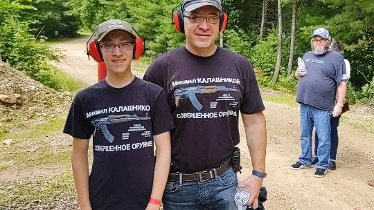 Mike Yakobovich and son