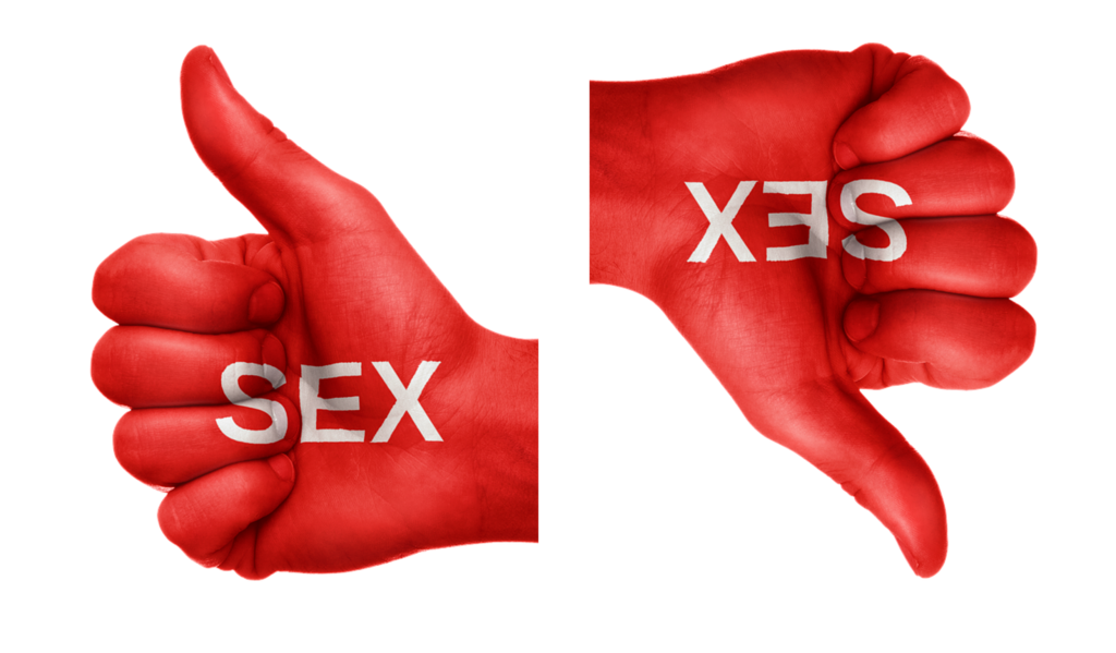 Sex ed sex thumbs up down
