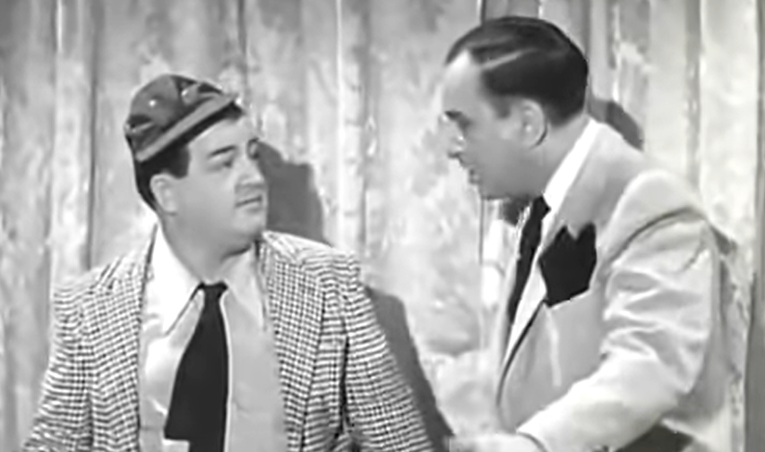 Abbott and Costello Screen Grab Who's on first video