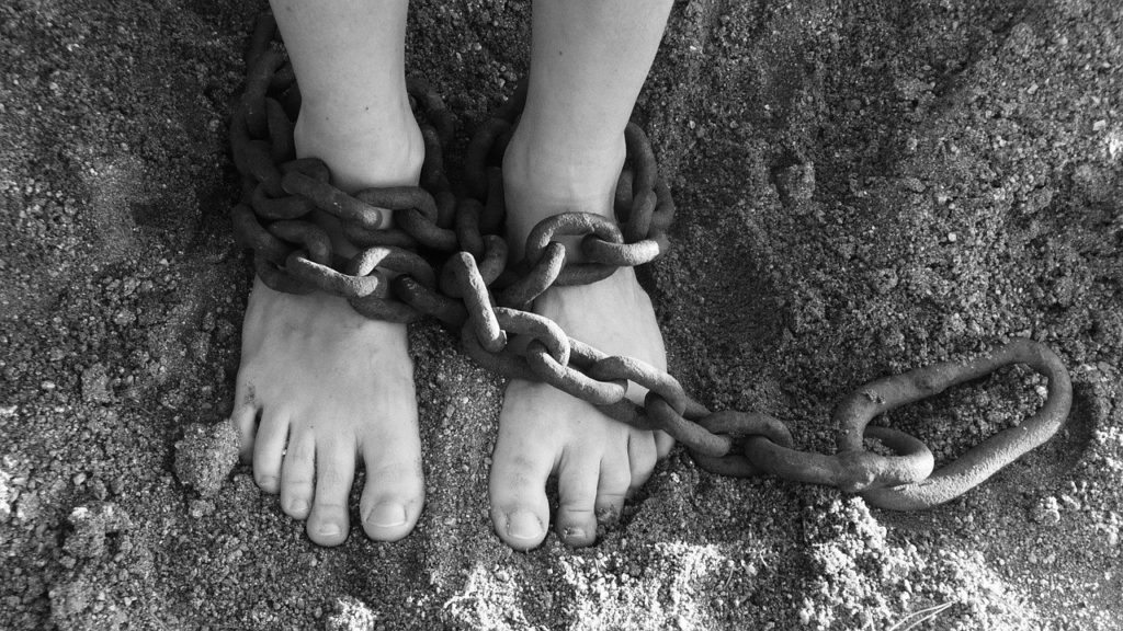 Chains child slavery