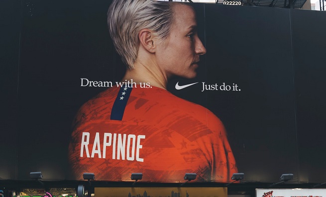 Megan Rapinoe Billboard Nike