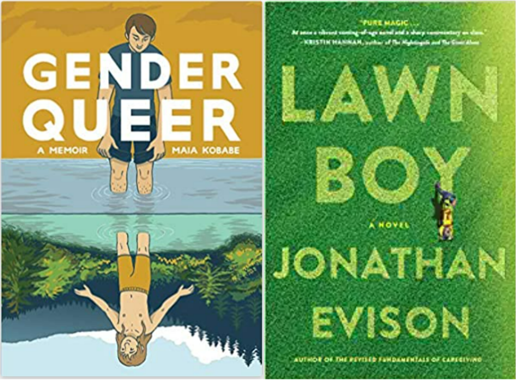 Book covers Lawn Boy Gender Queer