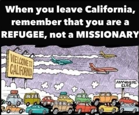 California missionary versus refugee