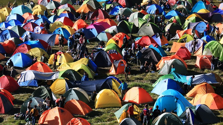 Tents tent city
