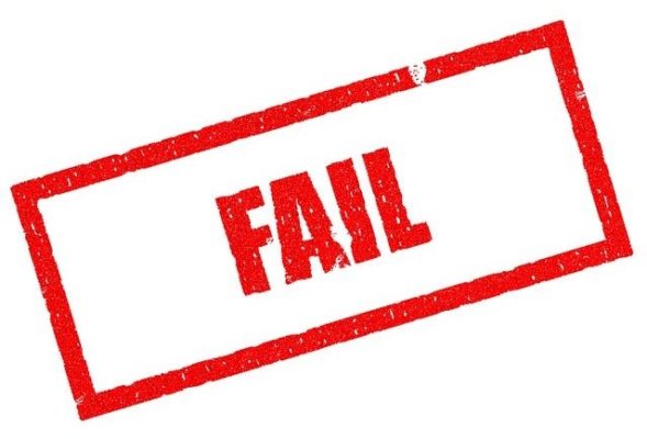 Fail Original Image by Pete Linforth from Pixabay