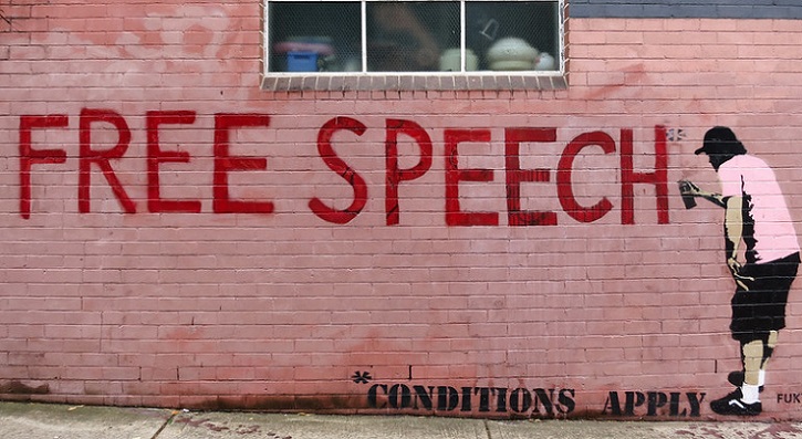 Free Speech Conditions apply Flickr Creative Commons