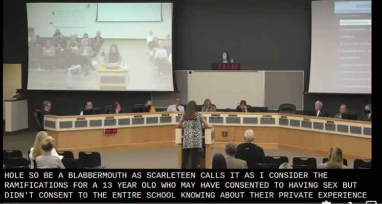 Parent talks to school board about SEL and Sexualization of children