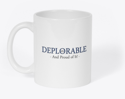 Deplorable and proud Mug