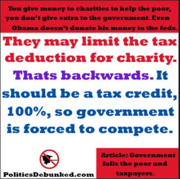 Government Charity by PoliticsDebunked