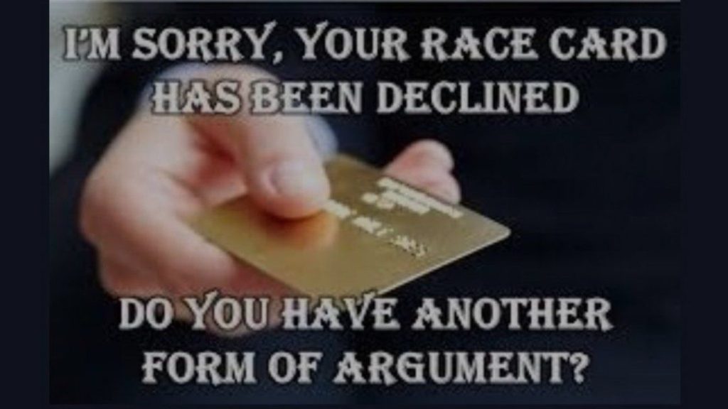 race card declined