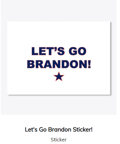 Lets go randon sticker