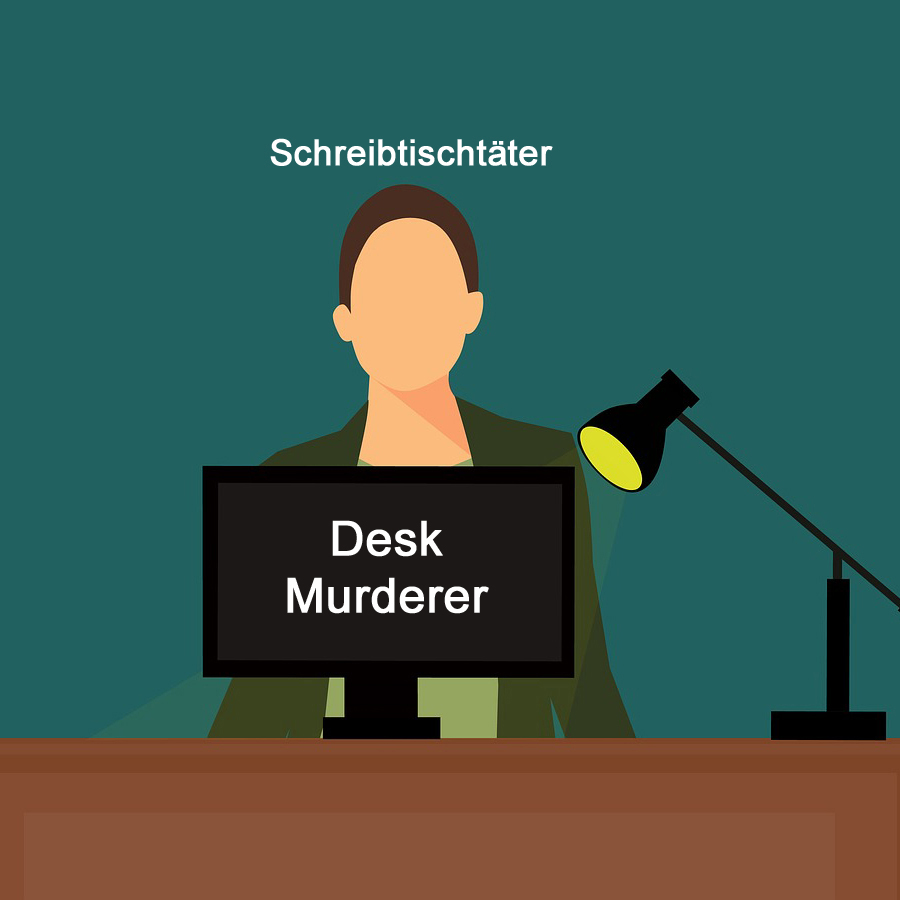 Faceless Desk Murderer