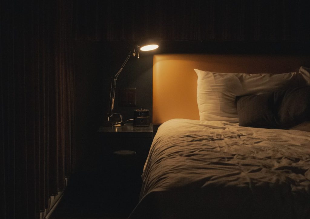 Bed light Photo by Unsplash