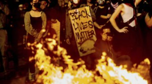 BLM Portland Arson Riots Protests YouTube Screen Grab