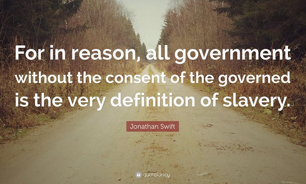 Jonathan Swift - Consent of the Governed