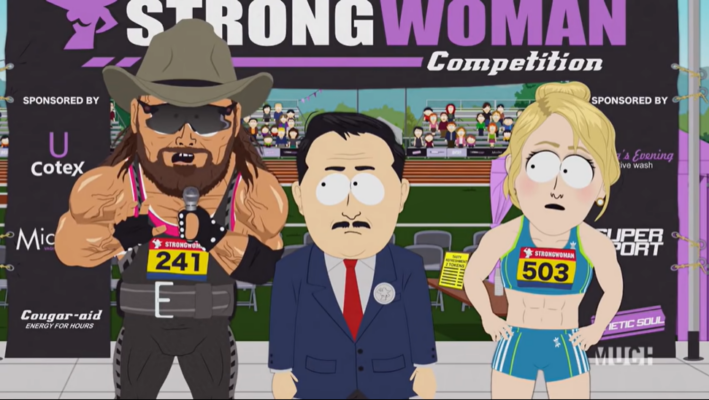 South Park Transwoman parody screen grab