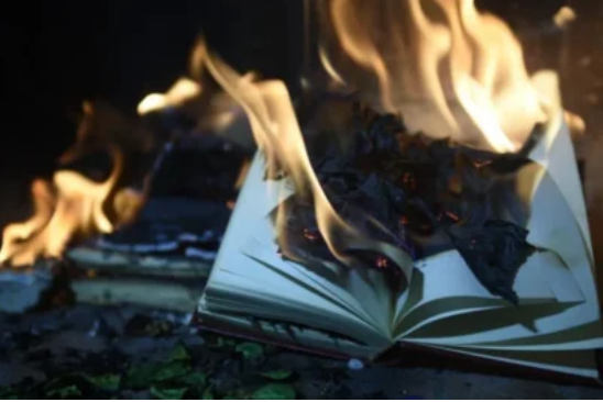 Book burning 2