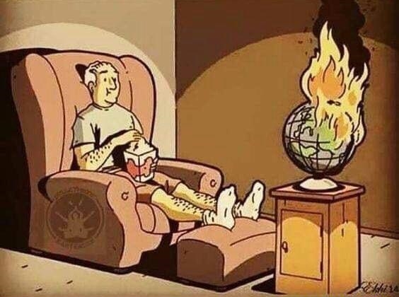 Watching the world burn