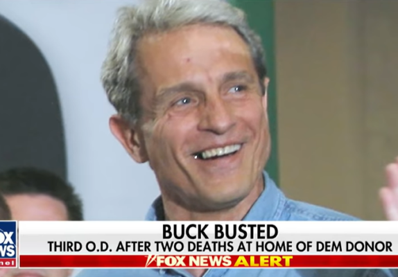 Ed Buck screen grab - fox news YouTube - at time of arrest