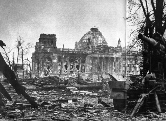 Reichstag-fire historical photo