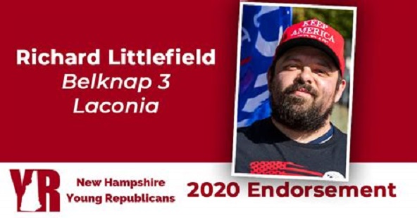 NH Young Republicans 2020 Endorsement of Richard Littlefield Laconia