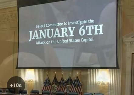 Jan 6 Select Committee CSPAN YouTube screenshot