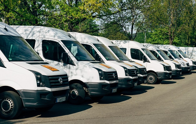 fleet trucks delivery vans