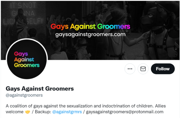 Gays Against Groomers Twitter