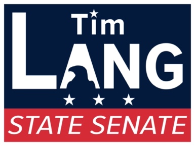 Tim Lang for State Senate logo