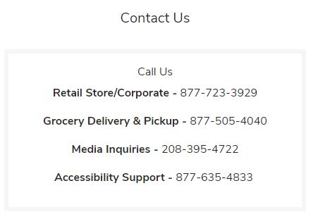 Shaw's Supermarket Corporate Contact Info