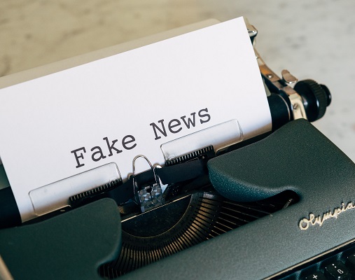 typewriter fake news