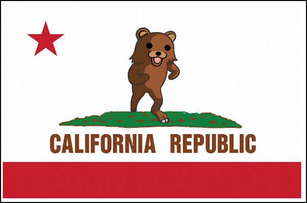 California Pedofornia Bear Flag - GraniteGrok