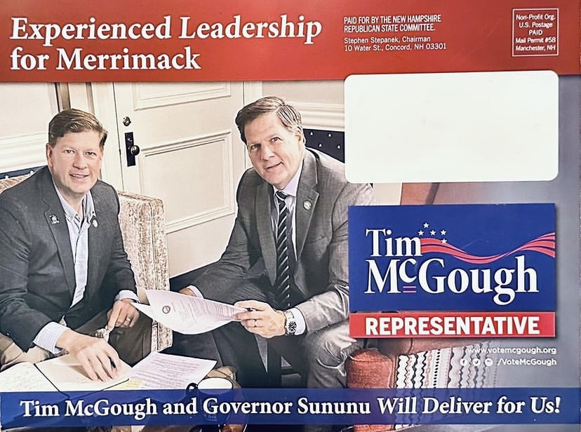 Tim McGough endorsed by Chris Sununu