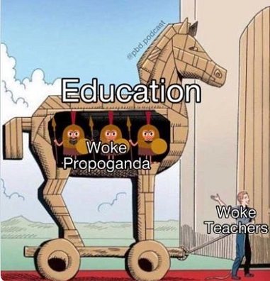 Woke Trojan Horse into Education Schools Twitter