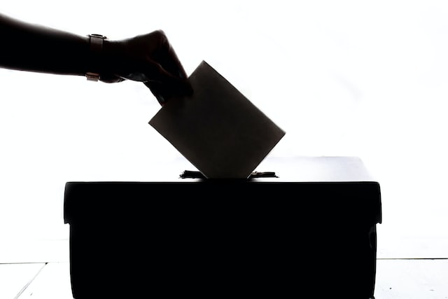 Vote, ballot, ballot box