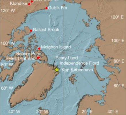 Map Arctic Research Nature Mag