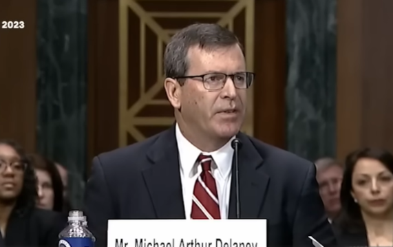 Mike Delaney Judical Nominee hearing YouTube