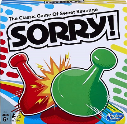 Sorry logo Hasbro Therese Grinell