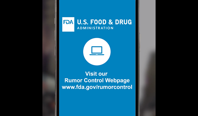 FDA rumor control misinformation