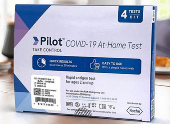 Pilot COVID at home test