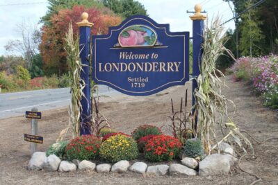 Londonderry sign welcome to