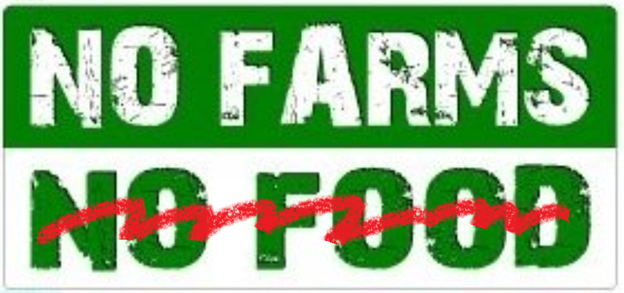 no farms no food to no farms