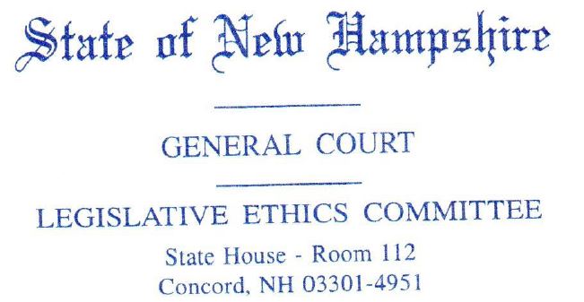NH Legislative Ethics Committee logo