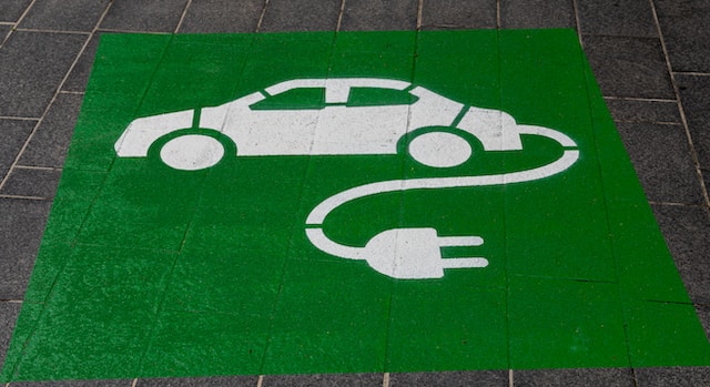 EV, Eletric Vehicle parking spot