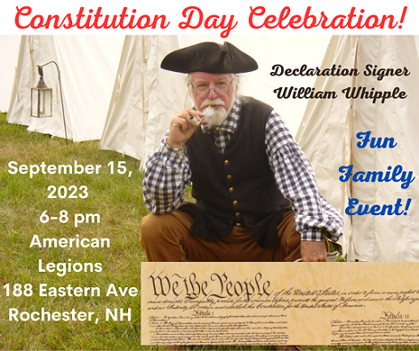 Constitution Day flyer image